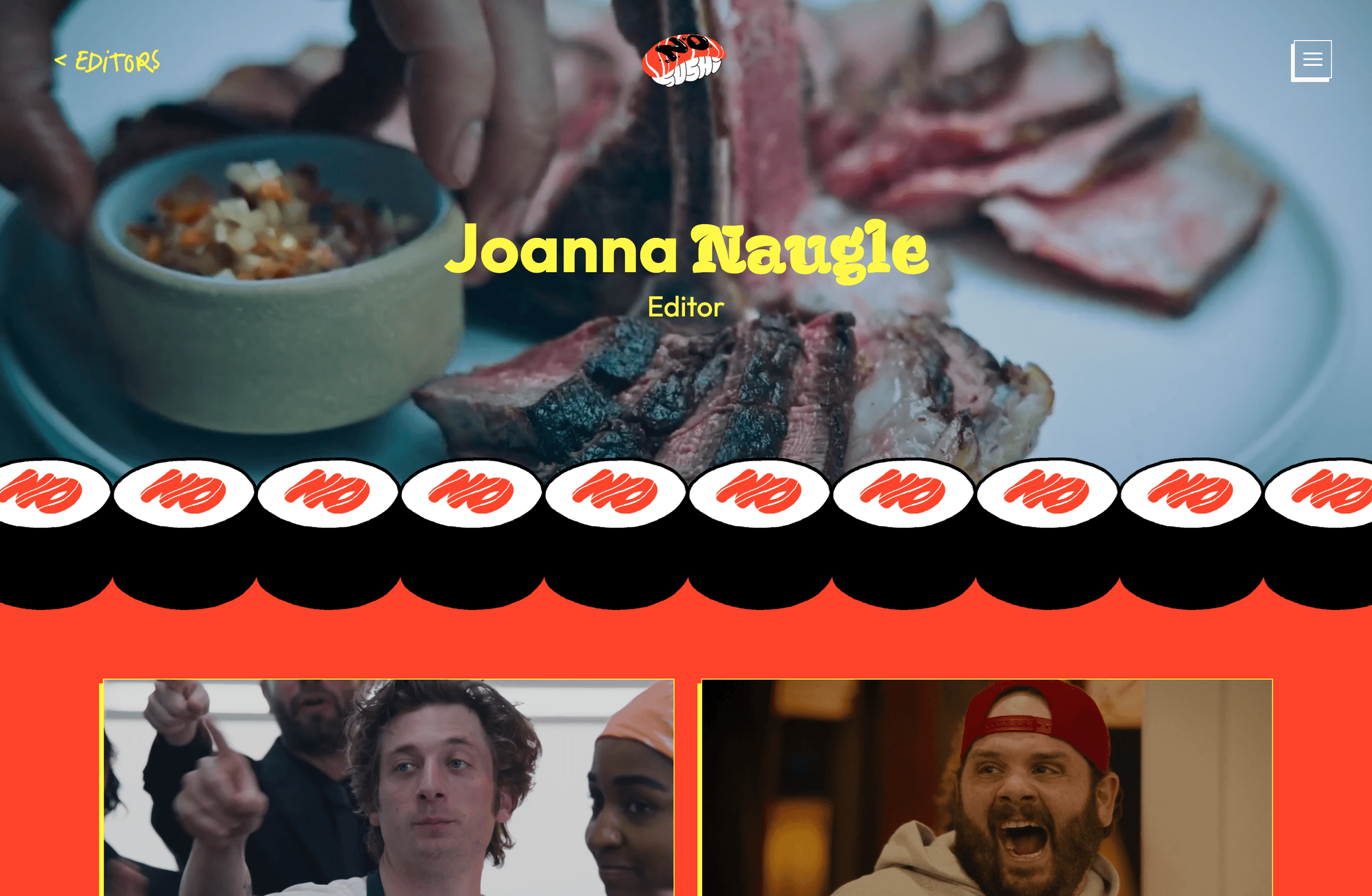 No Sushi editor profile
